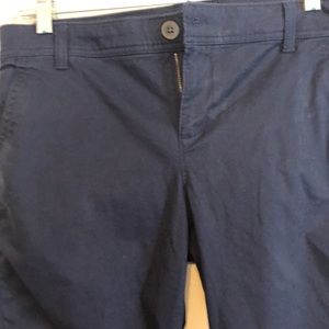 Navy blue skinny jeans from Old Navy